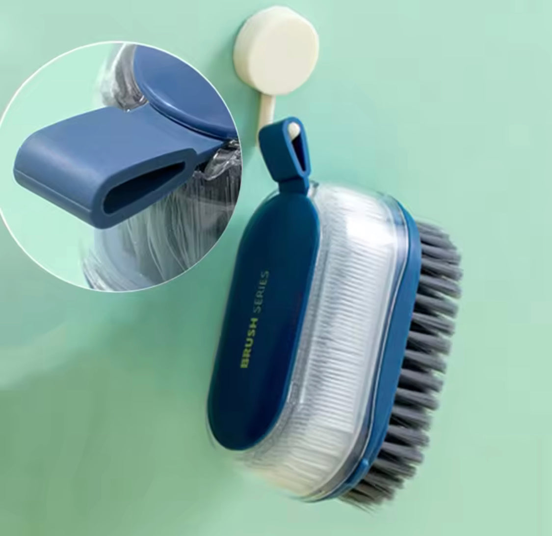 Double Head Clothes Scrubbing Brush, Multifunctional Soft Shoes Brush, Kitchen Soft Bristled Double Sided Brush Double Head Clothes Scrubbing Brush, Multifunctional Soft Shoes Brush, Kitchen Soft Bristled Double Sided Brush